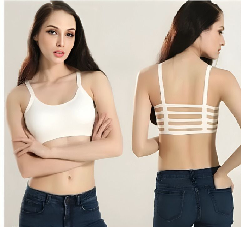 Women Bralette Non Padded Bra-image-31