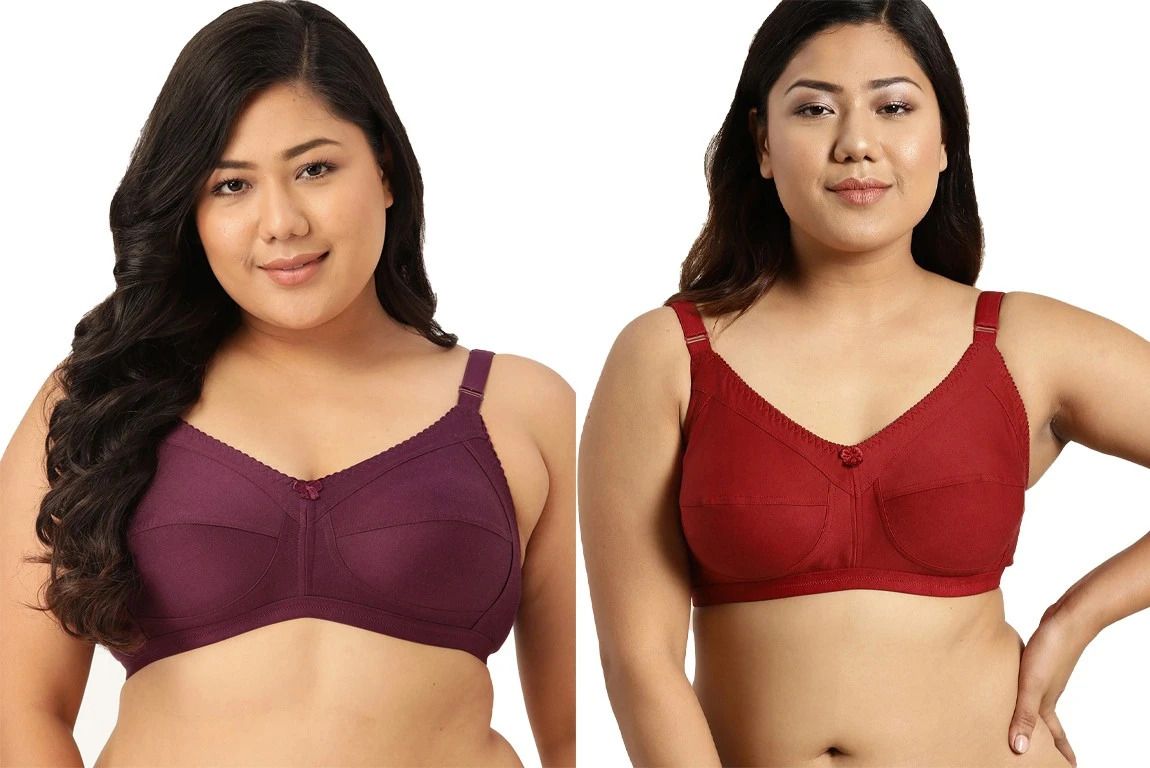 winsure Pack of 2 Women Everyday Non Padded Bra-picture-19
