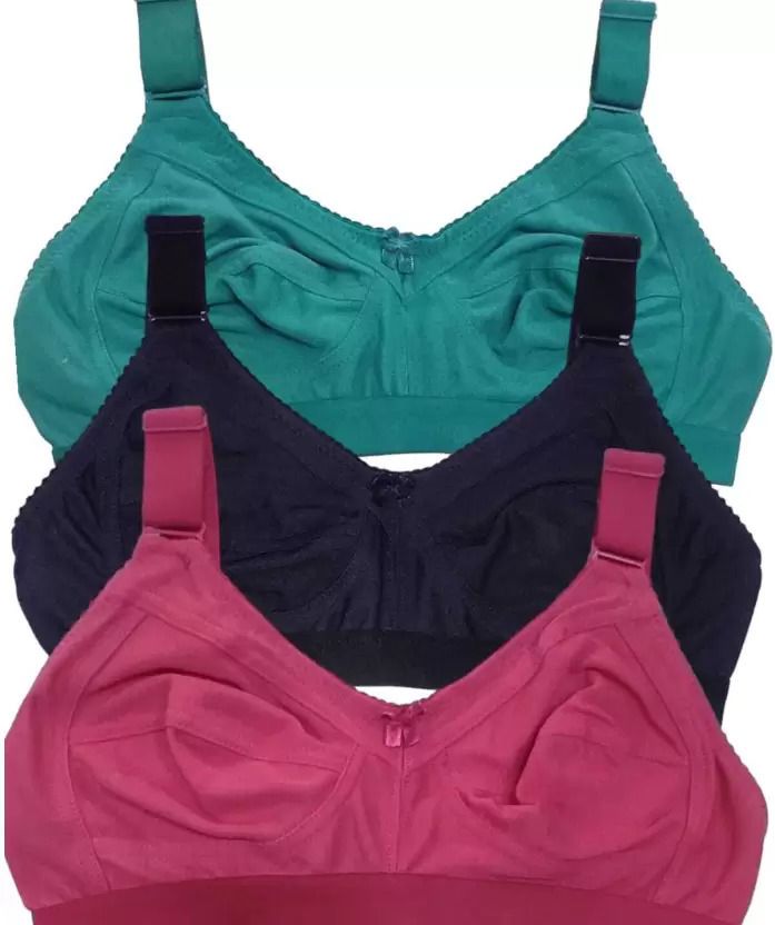 Pack of 3 Women T-Shirt Non Padded Bra