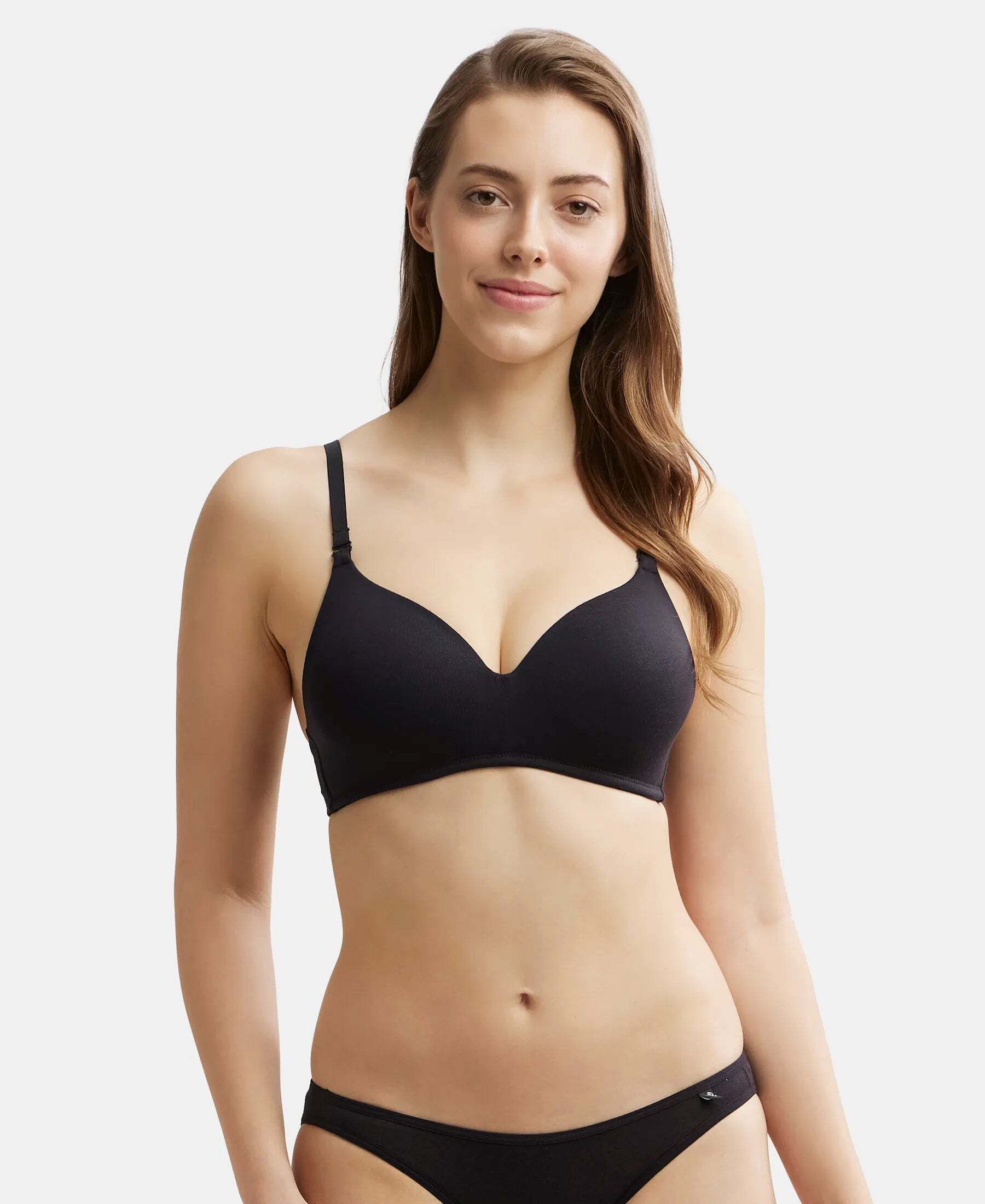 Women T-Shirt Lightly Padded Bra-image-23