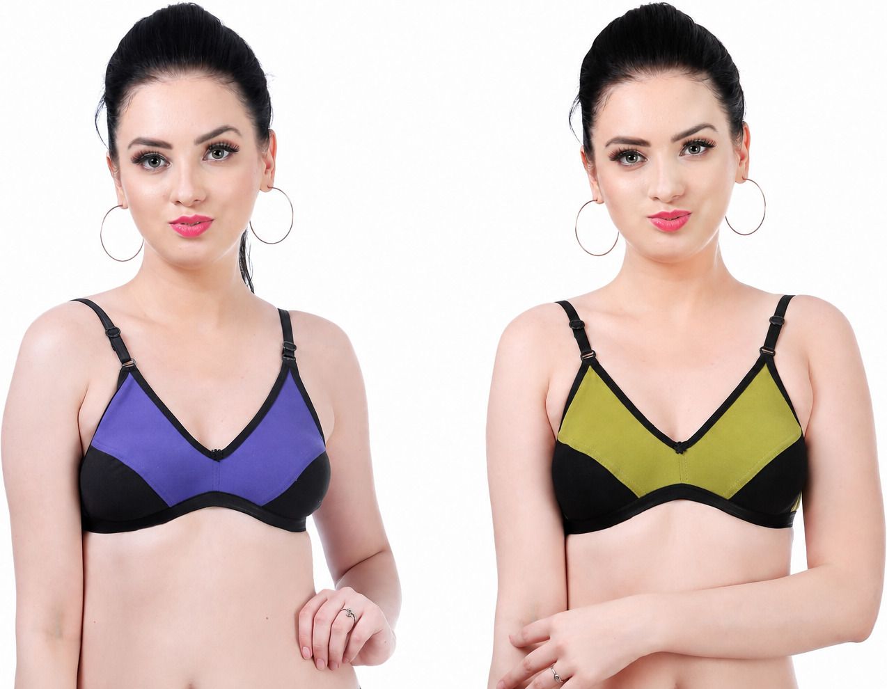 Pack of 2 Women Everyday Non Padded Bra-image-24