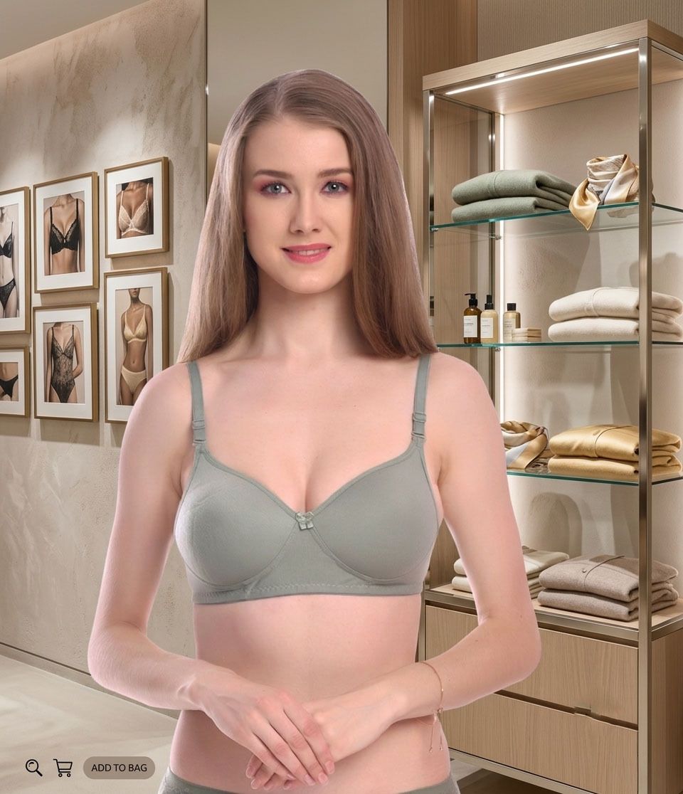 Women Everyday Lightly Padded Bra-image-1