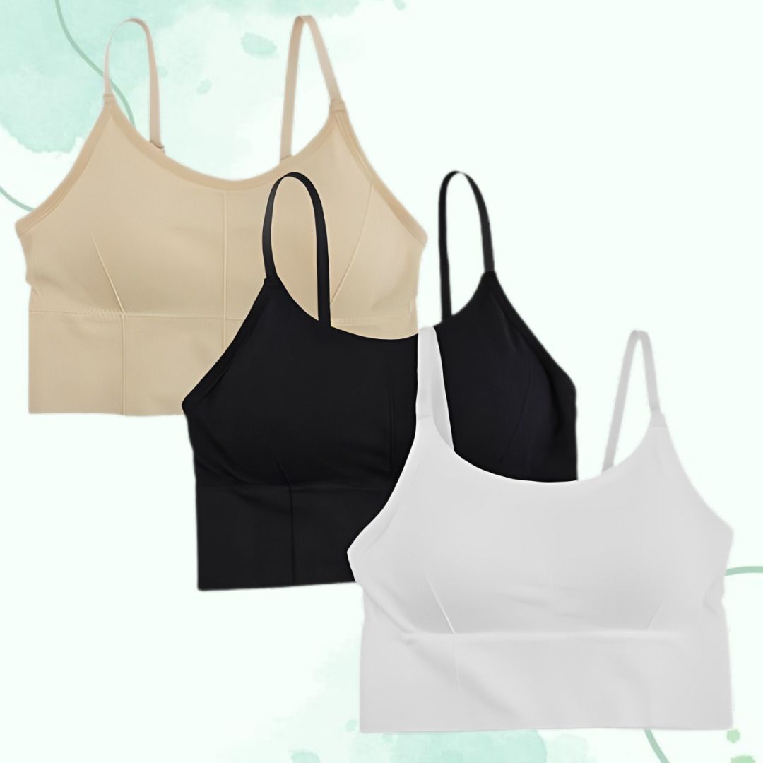 Women Sports Heavily Padded Bra-image-3