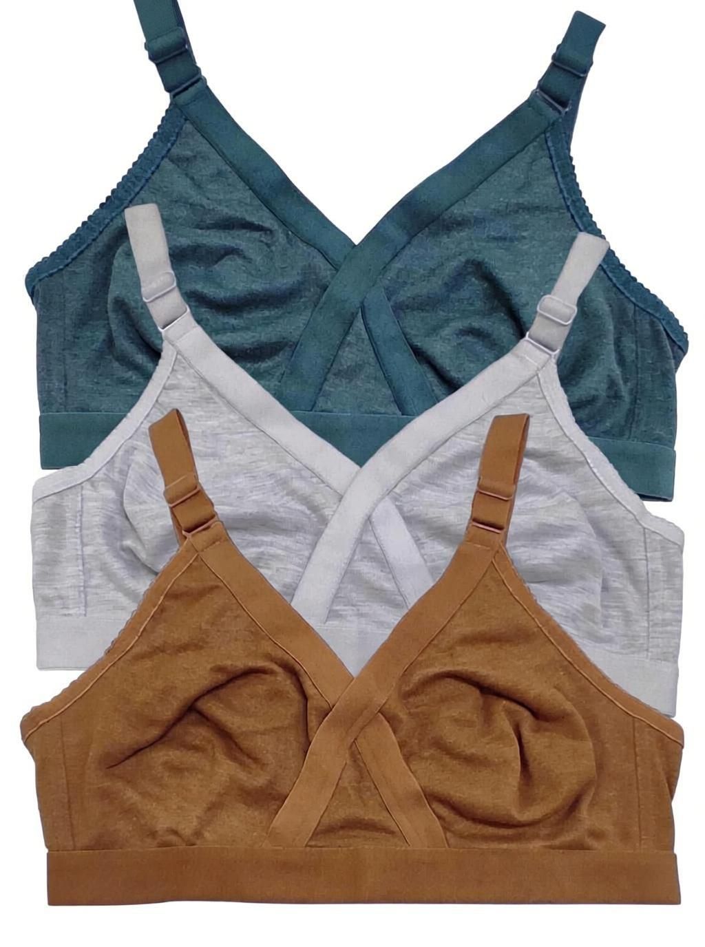 sutjena Pack of 3 Women Minimizer Non Padded Bra-picture-21