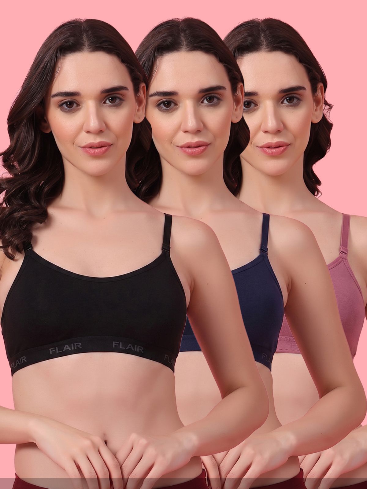 shyam sons flair Women Sports Non Padded Bra-picture-11
