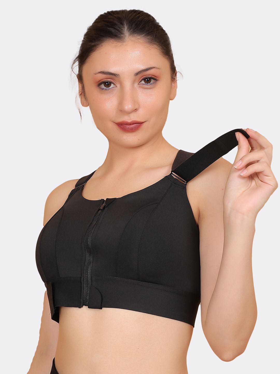 wonder queen Women Sports Lightly Padded Bra-picture-17