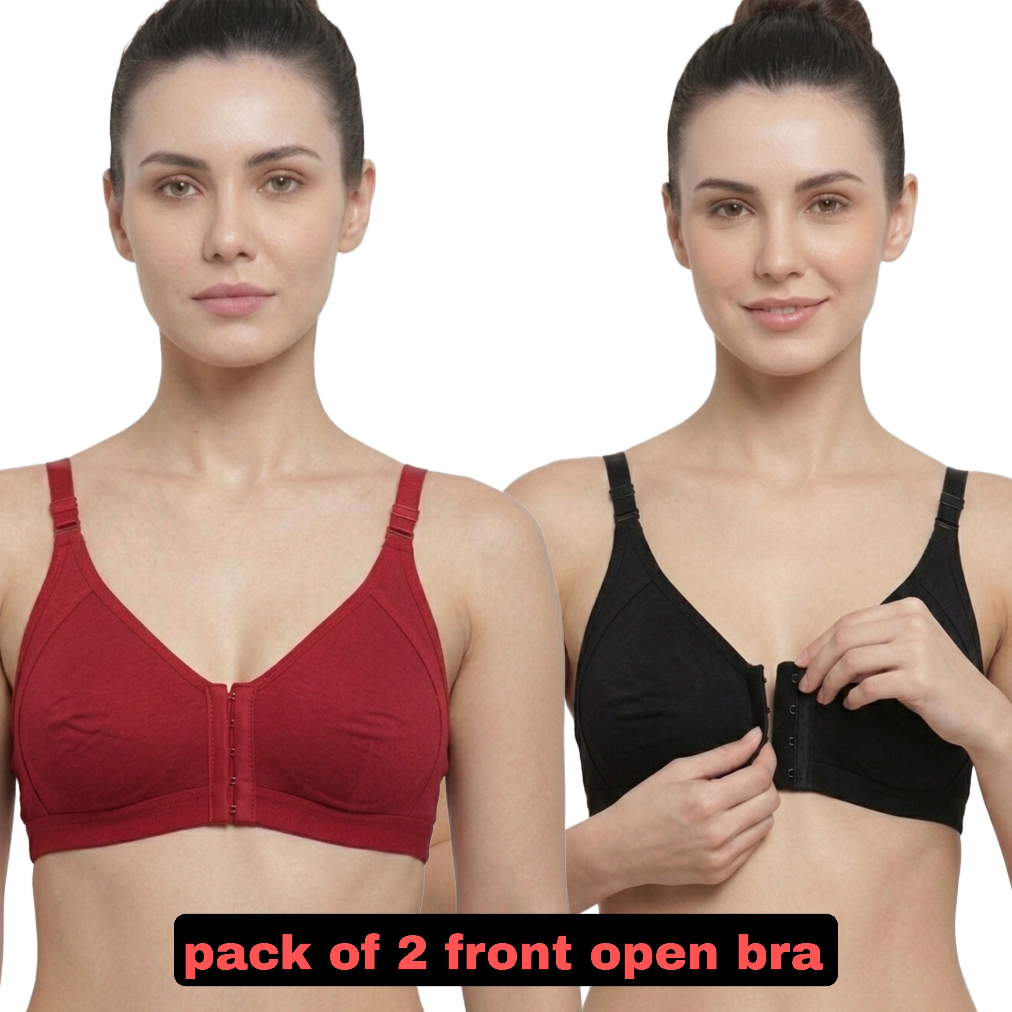 Pack of 2 Women Everyday Non Padded Bra-image-34