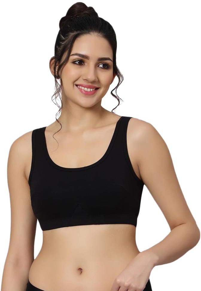 Women Sports Non Padded Bra-image-10