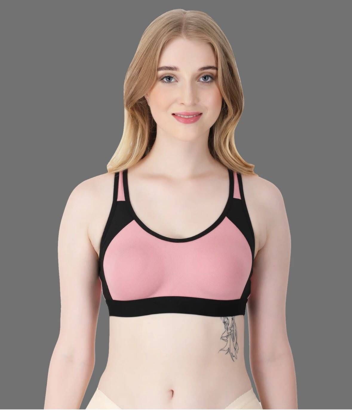 Women Bralette Non Padded Bra-image-5