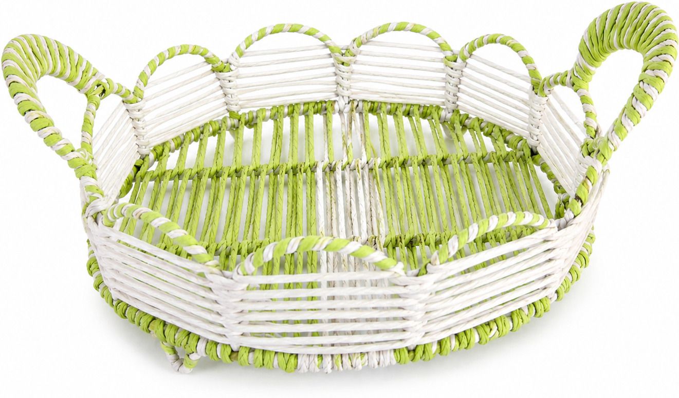 shaandecor Jute, Iron Bread Basket-picture-19