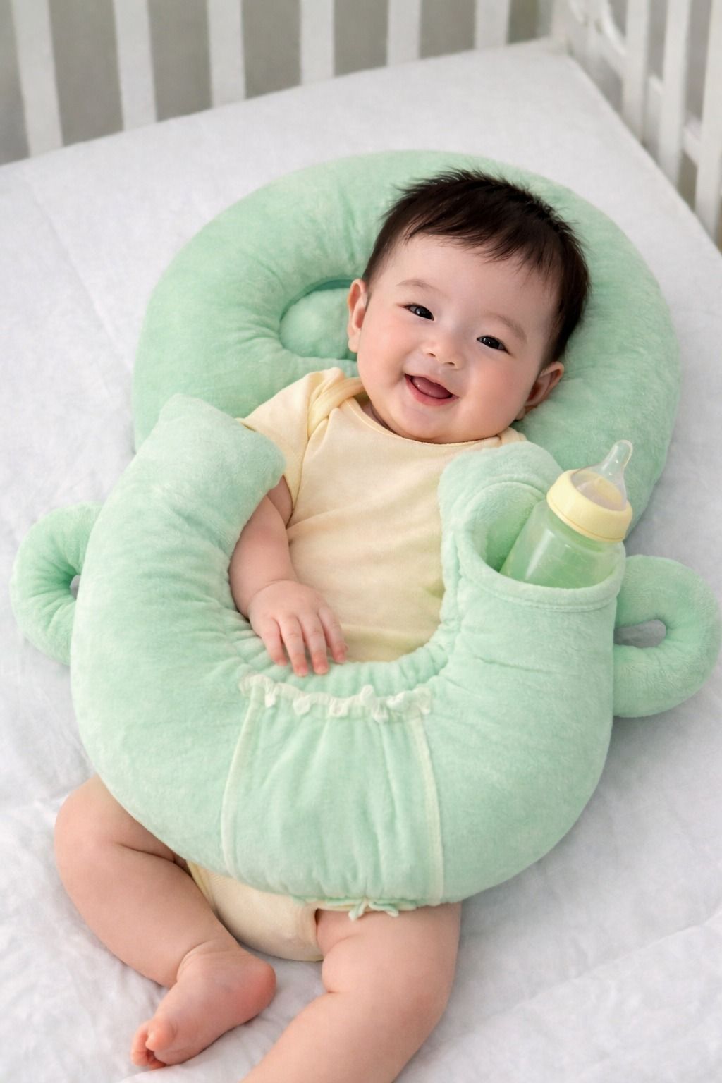 Helps Reduce Upper Back Pressure & Pain Relief Strap on Breast Pillow