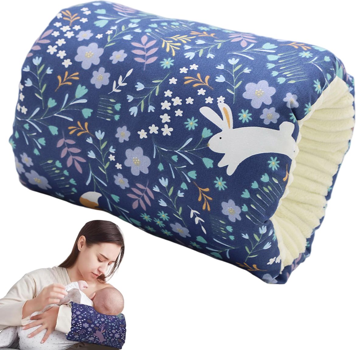 Nursing Elbow Pillow Soft Cotton for Breastfeeding 25x23cm Breast Support Cushion