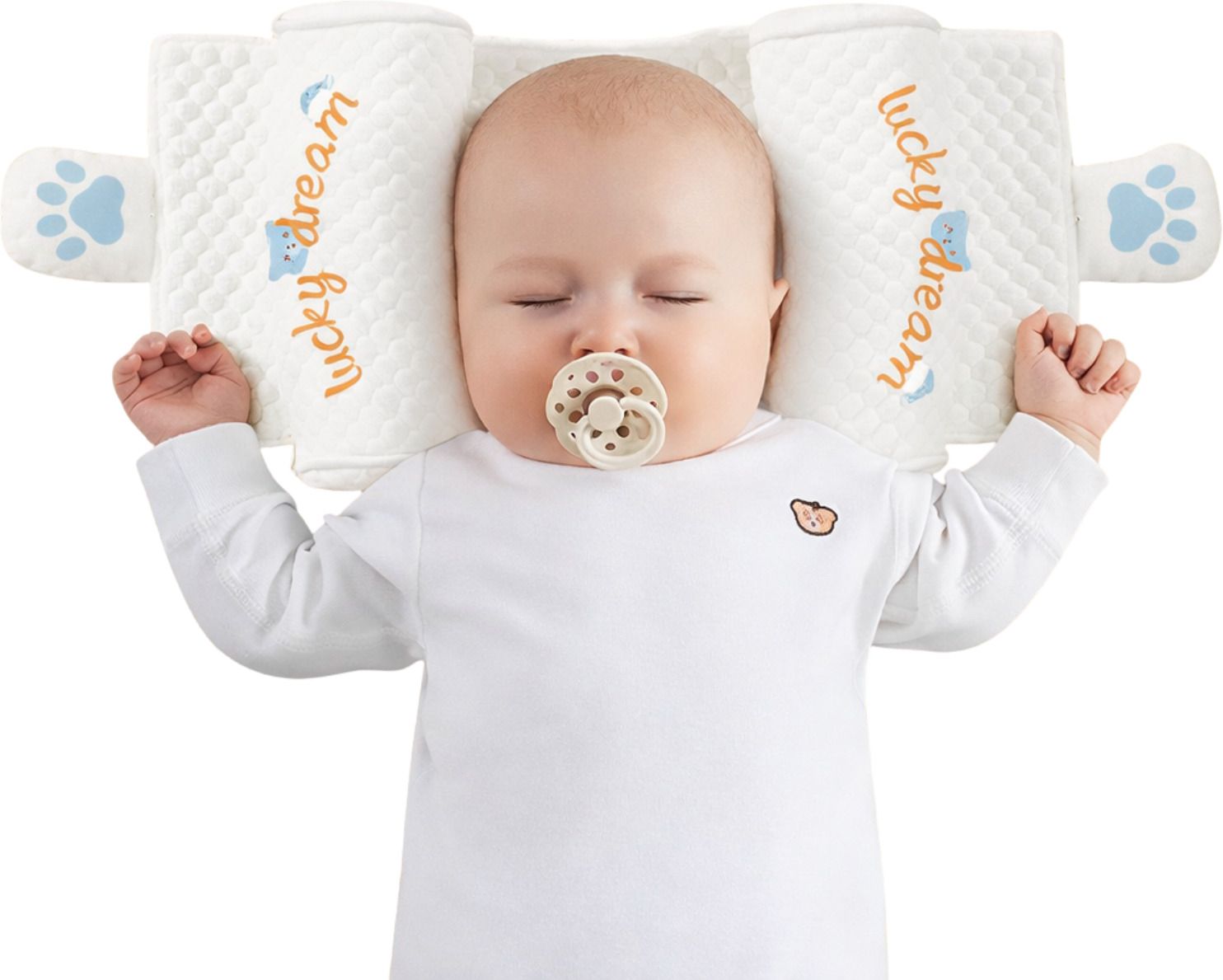 Baby Support Pillow with Gentle Head & Neck Cushioning Breast Support Cushion