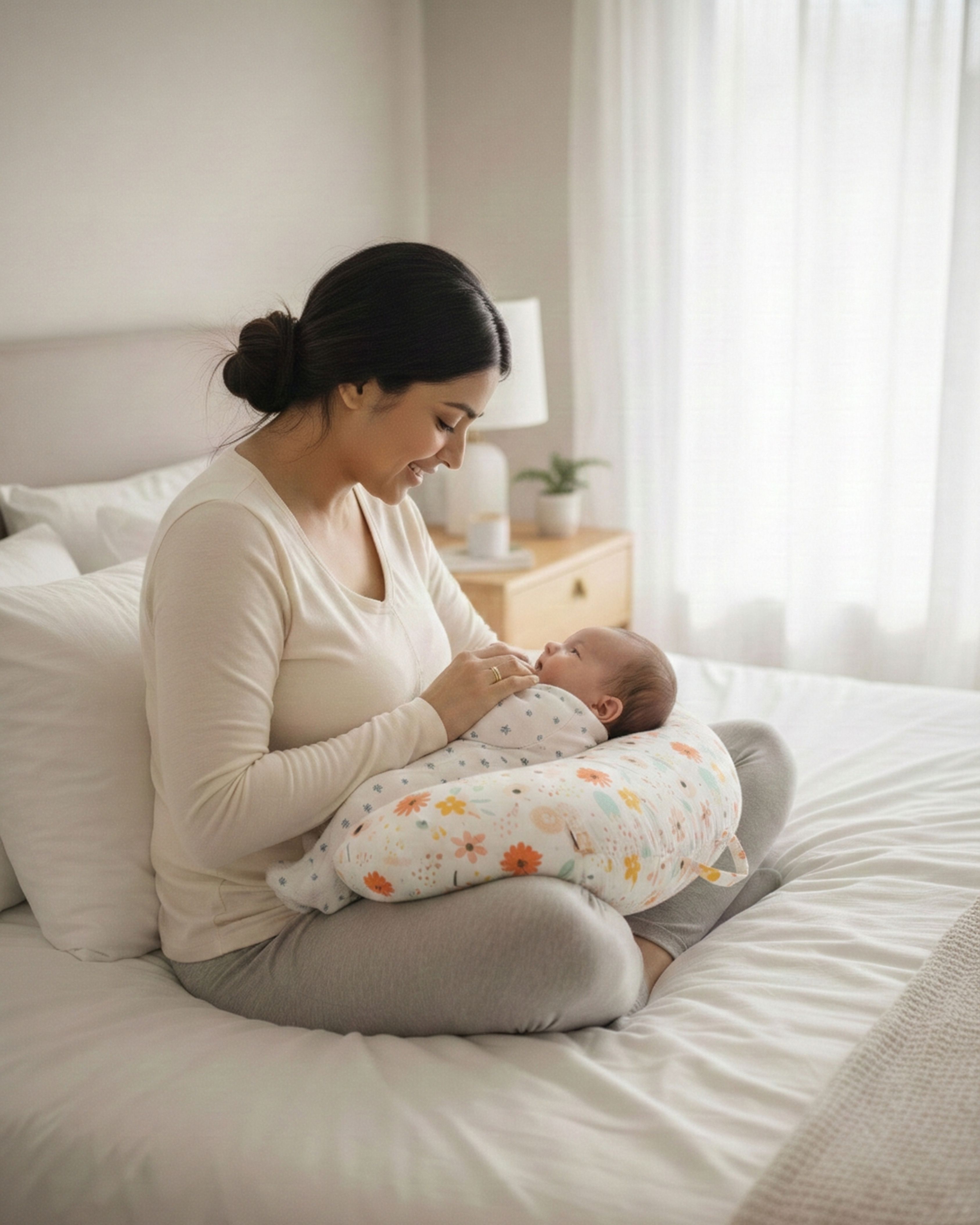 ishreeent feeding pillow for new born baby Nursing product mother support 0-24 Months Breastfeeding Pillow-picture-43