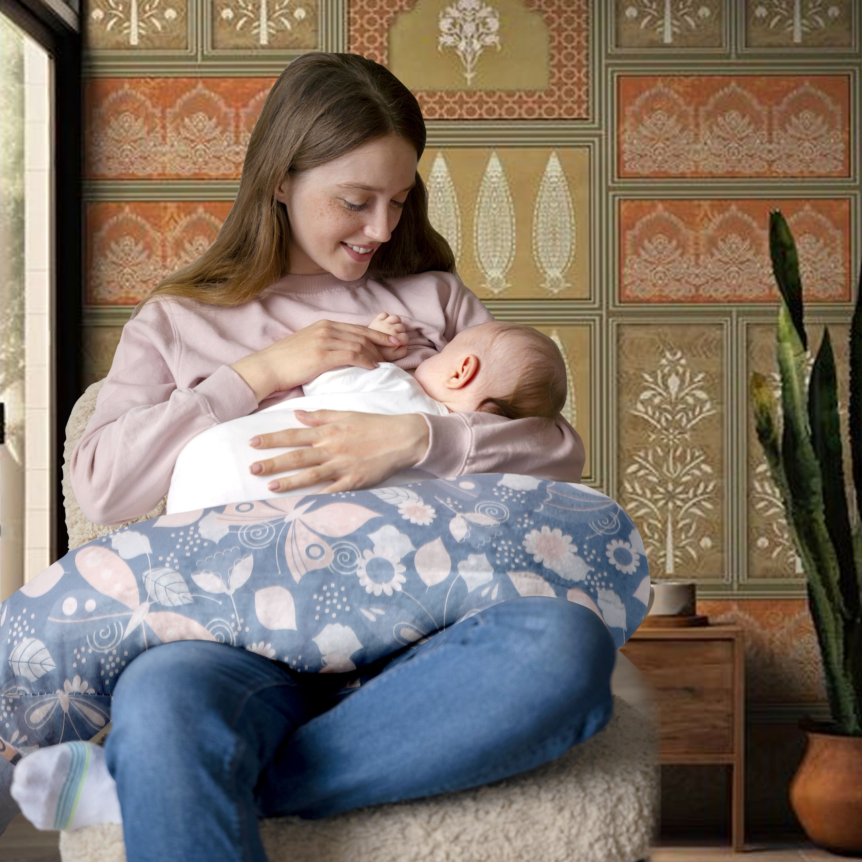 toysilo new born baby feeding pillow for Nursing product mother support 0-24 Months Breastfeeding Pillow-picture-39