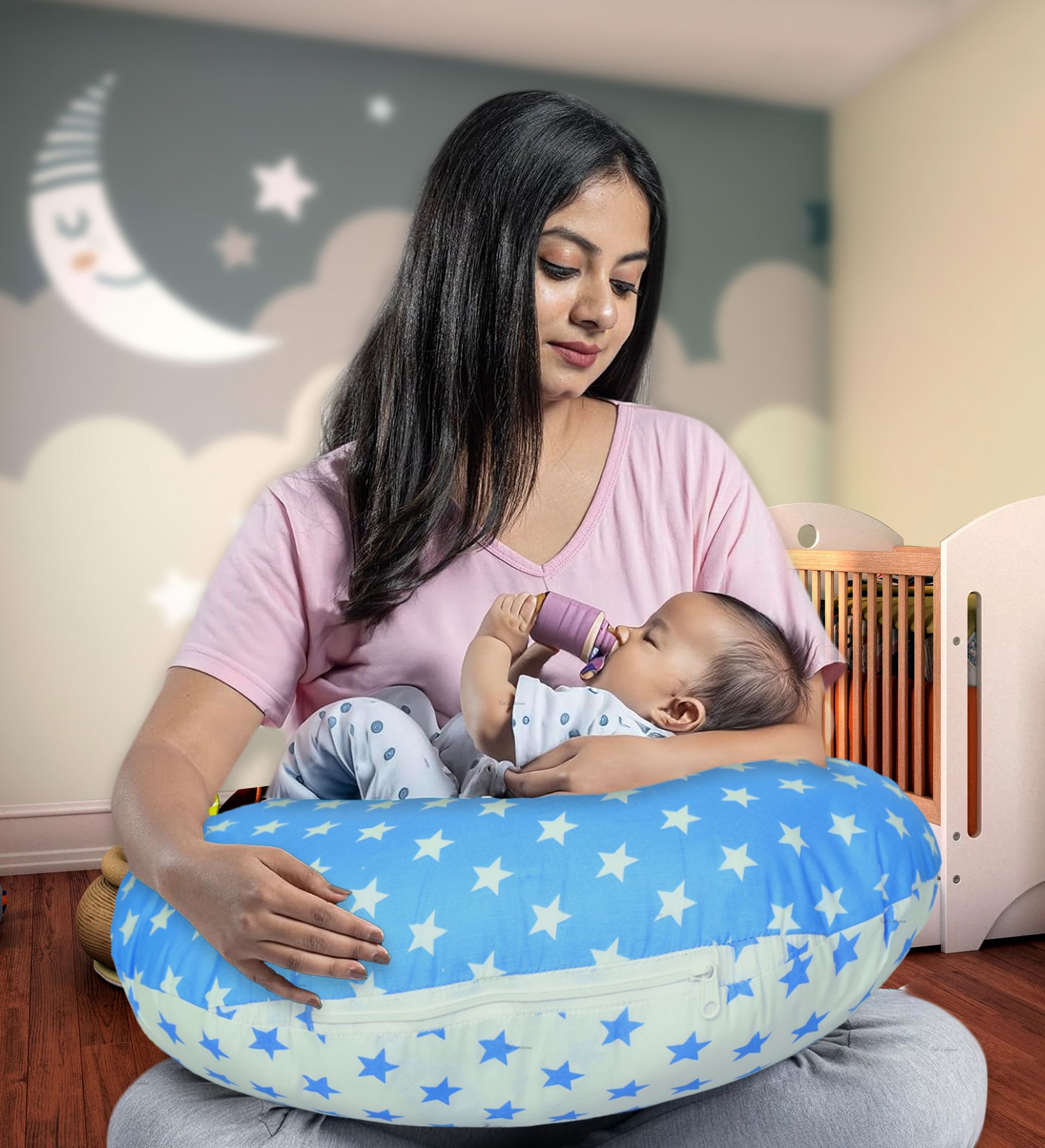 Mother And Baby Breastfeeding Pillow