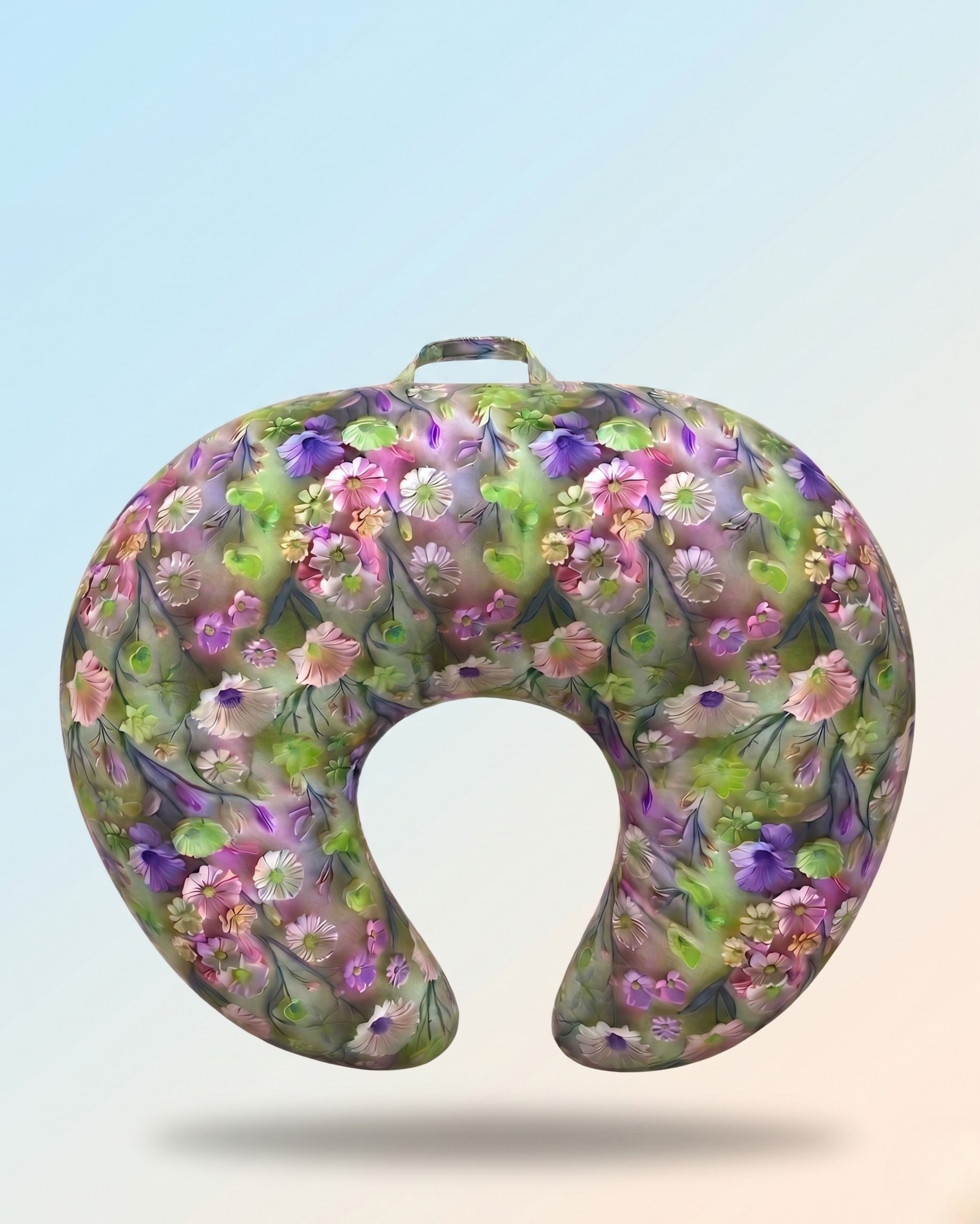 ishreeent Feeding pillow for new born baby | Nursing product | mother support 0-24 Months Breastfeeding Pillow-picture-19