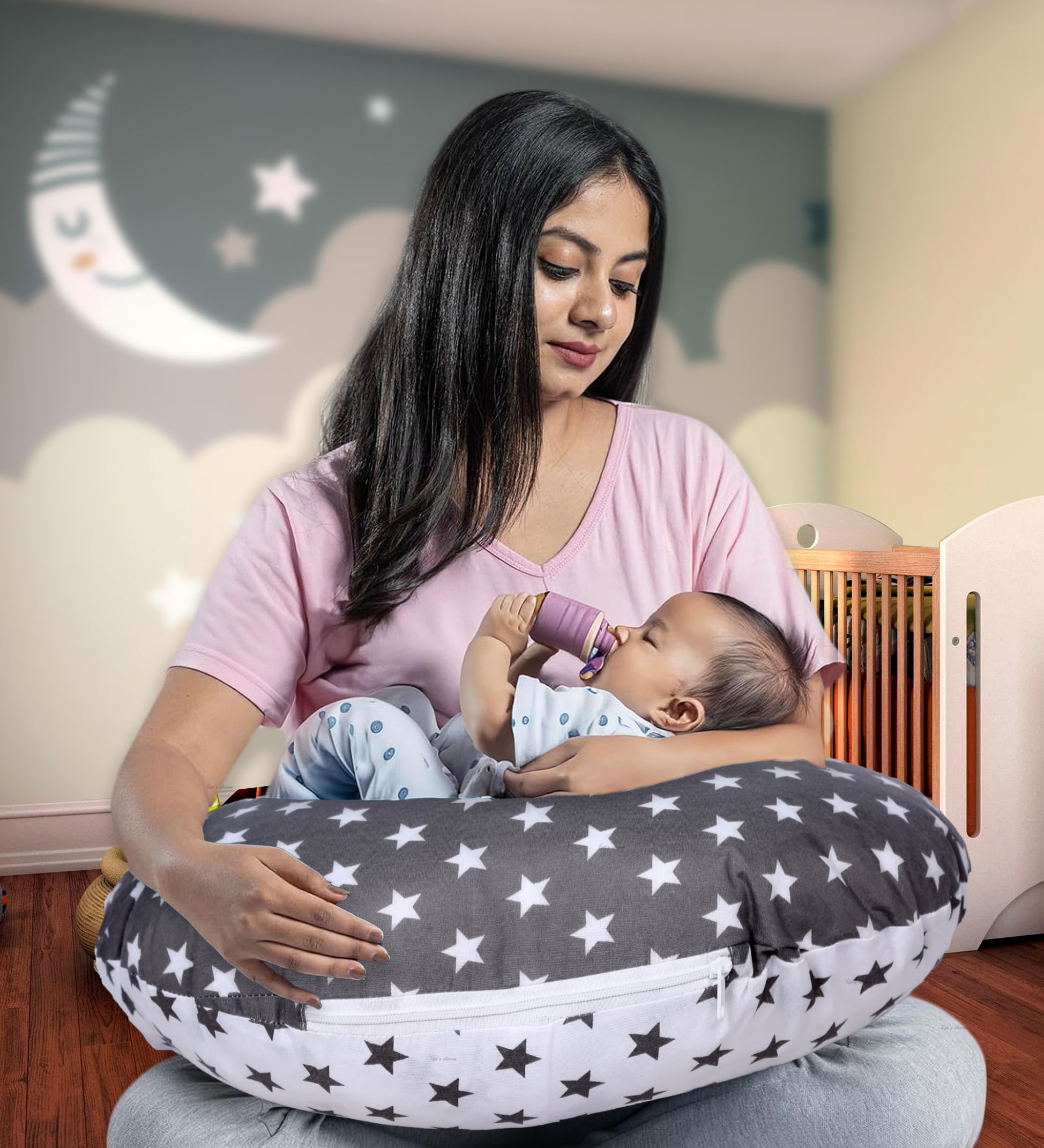 Mother And Baby Breastfeeding Pillow