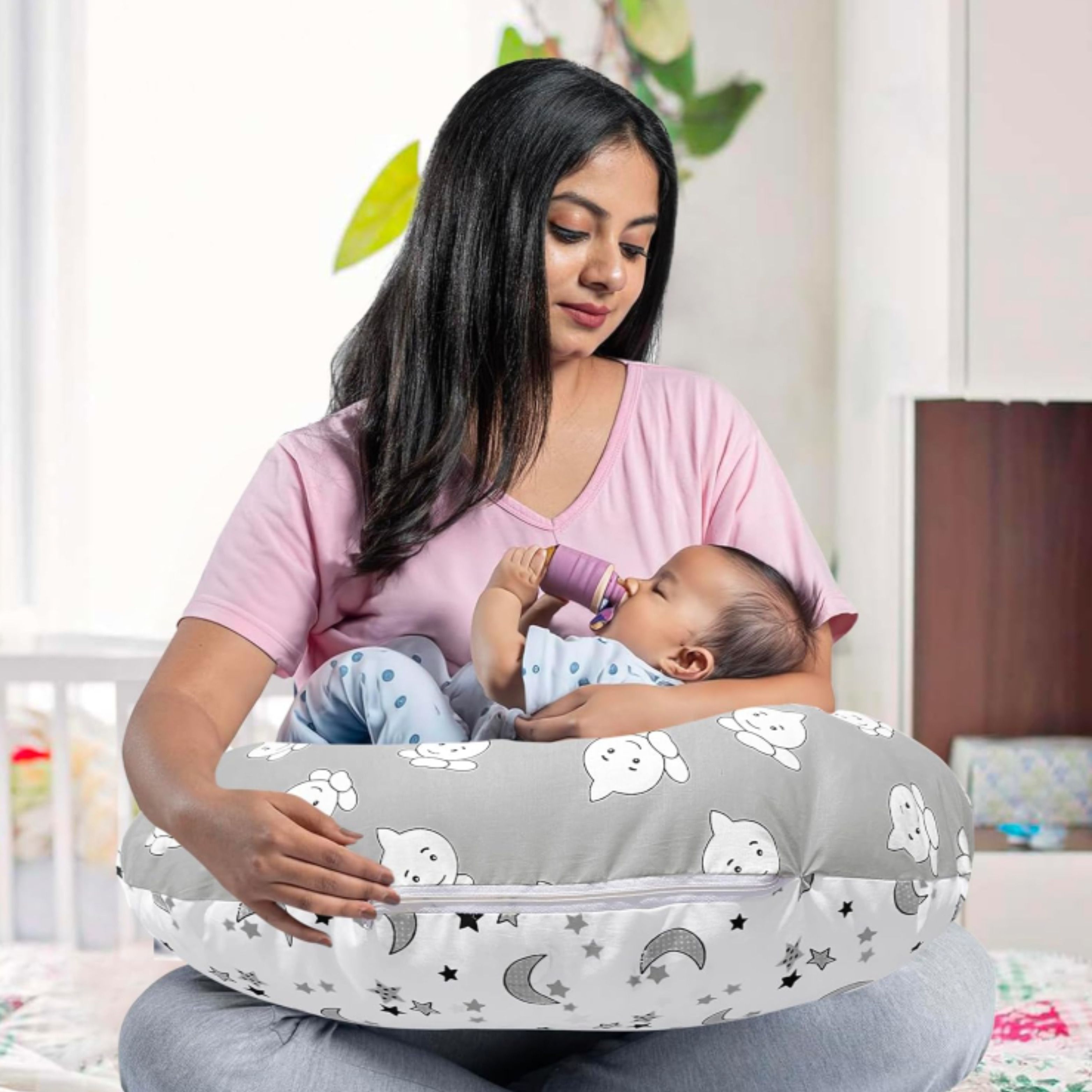 Maternity Pillow Breastfeeding Pillow-image-36