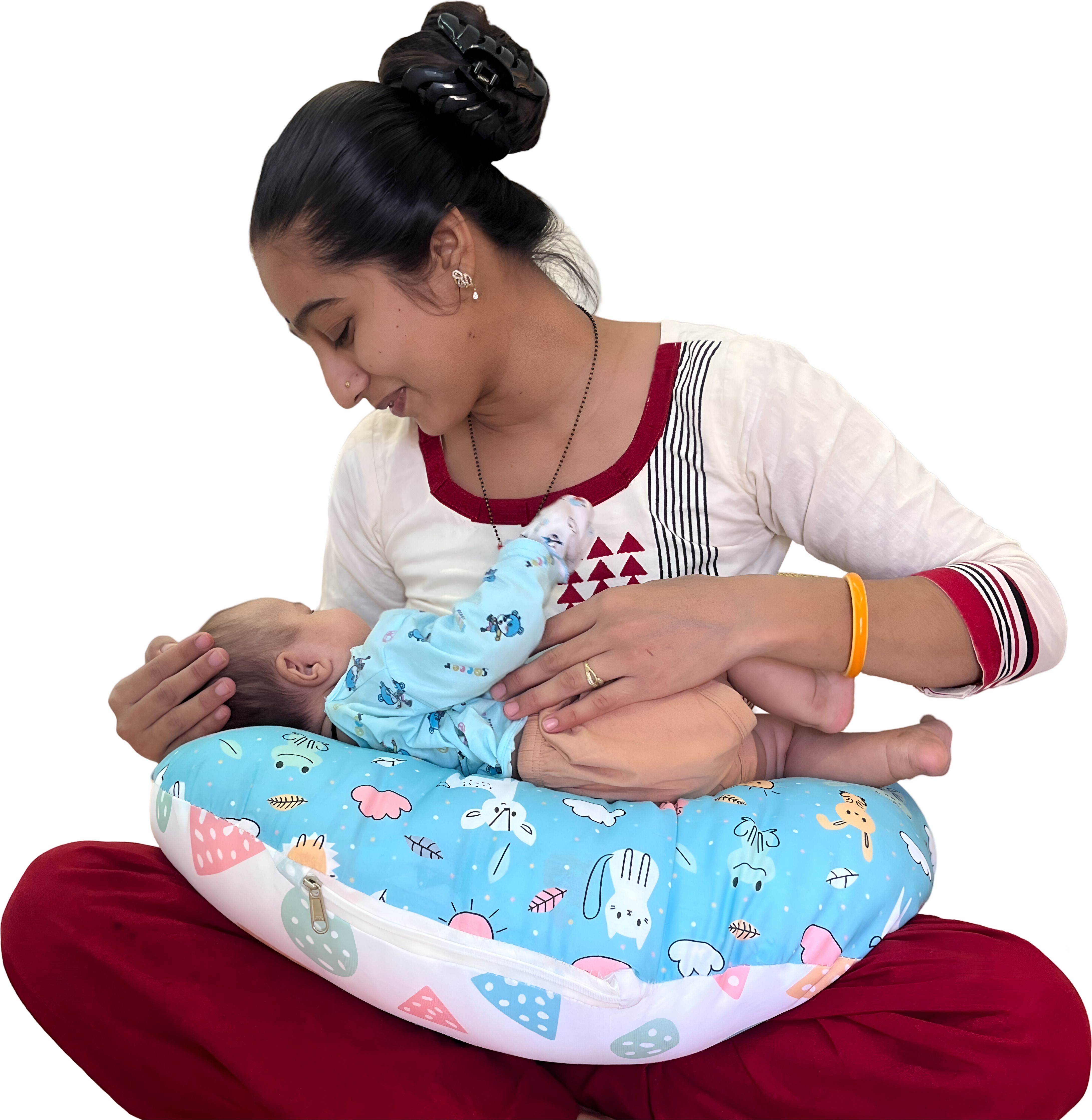 breast feeding pillow cotton for baby mother nursing support 0-24 Months Breastfeeding Pillow-image-20