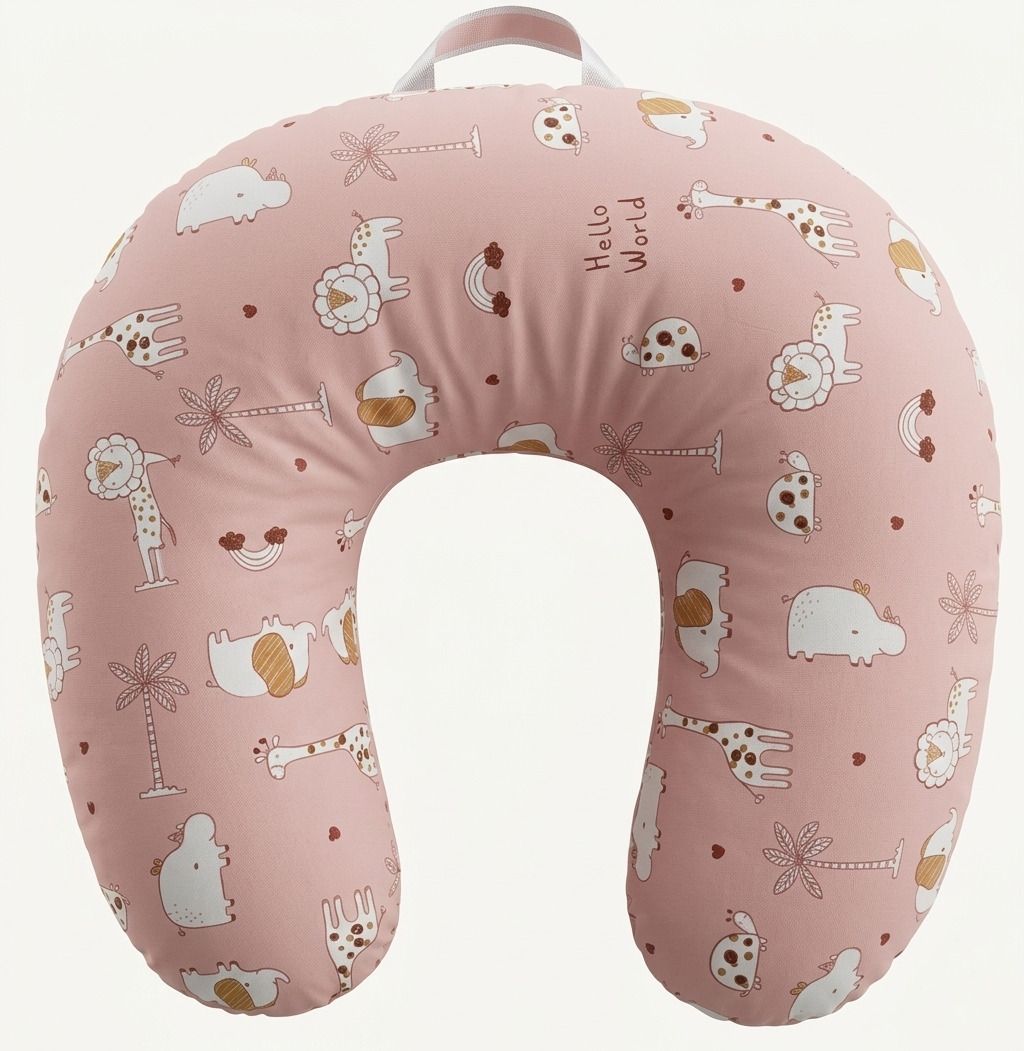 voidrop Feeding Pillow C-Shaped for New Mom's and Baby with Detachable Cover Nursing Breastfeeding Pillow-picture-38