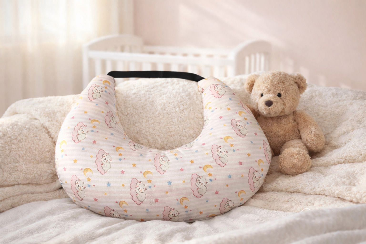 Newborn babies (0–12 months) Breastfeeding moms Babies during feeding bed,sofa Breastfeeding Pillow-image-24