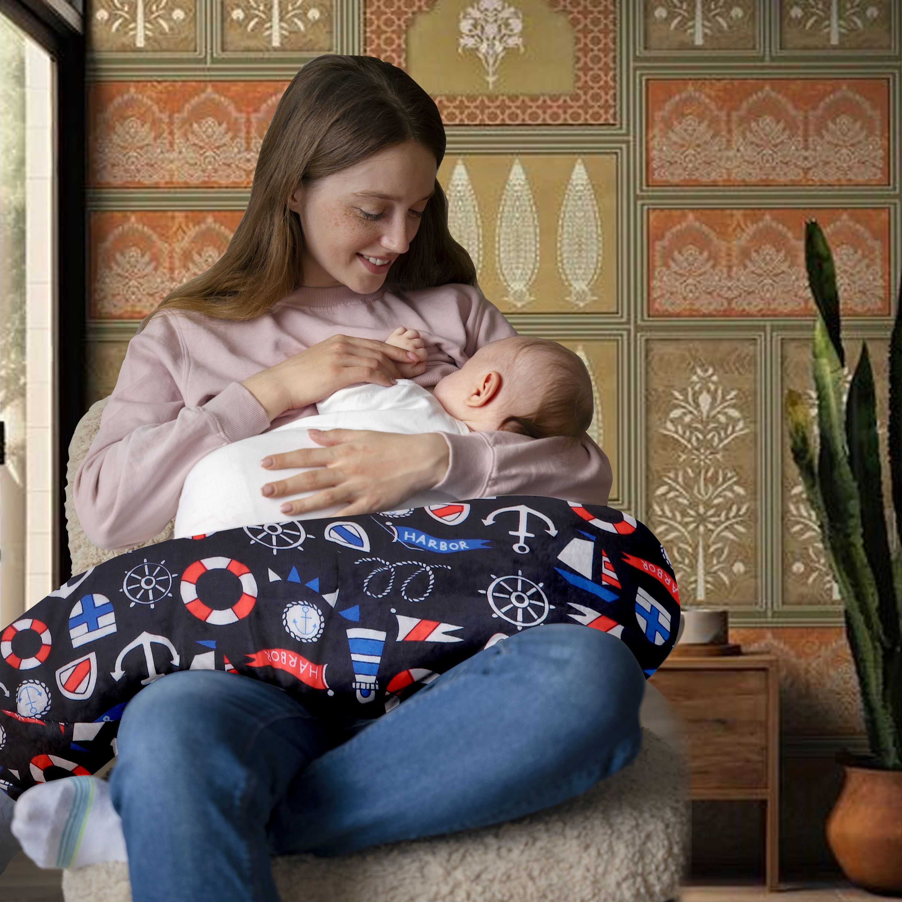 toysilo new born baby feeding pillow for Nursing product mother support 0-24 Months Breastfeeding Pillow-picture-38
