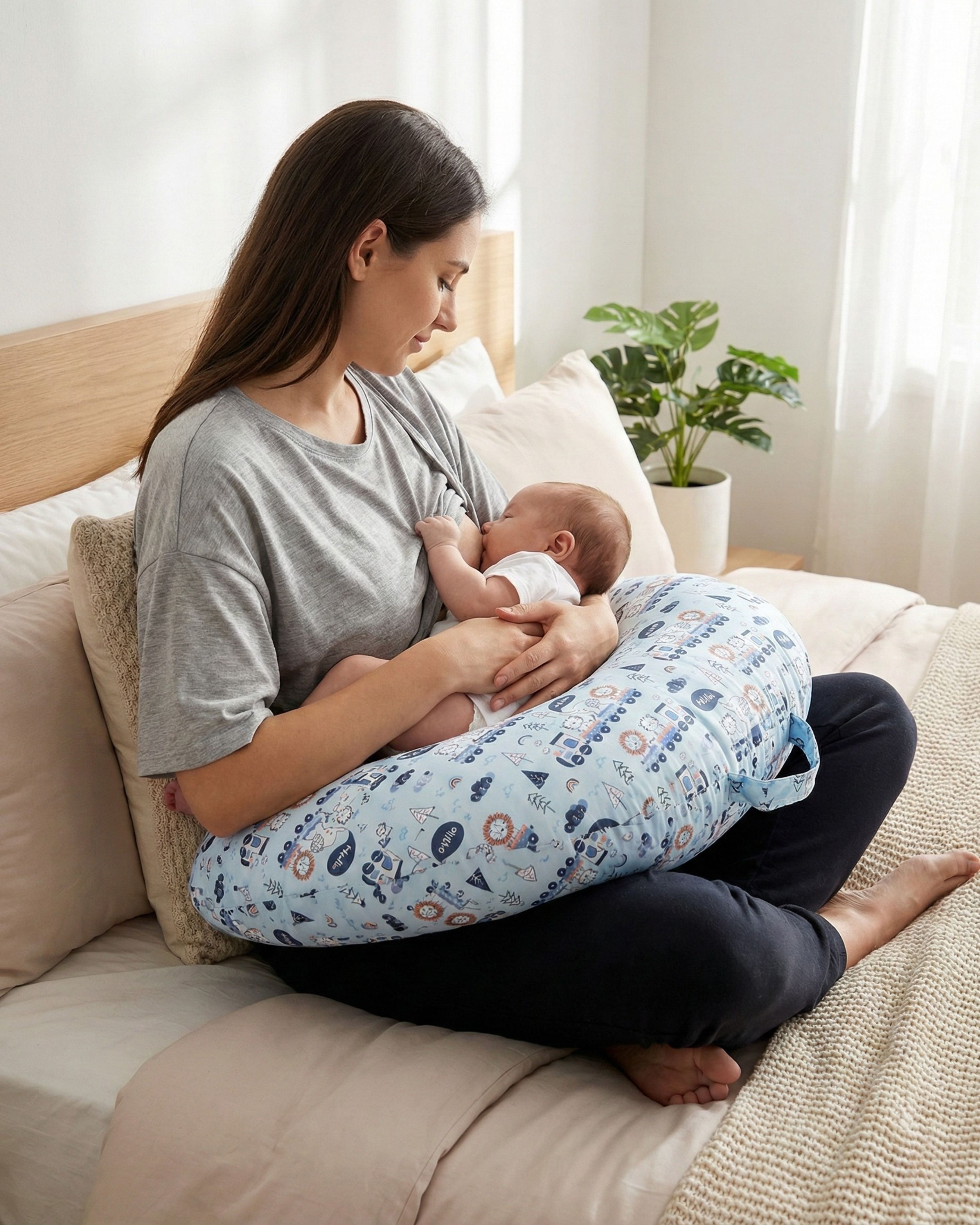 ishreeent feeding pillow for new born baby Nursing product mother support 0-24 Months Breastfeeding Pillow-picture-46