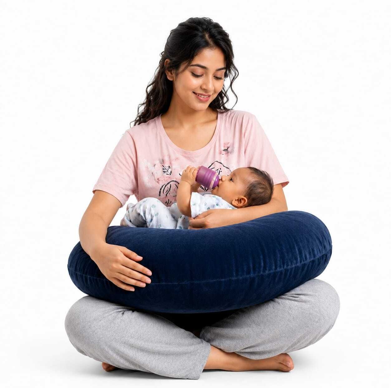 flipon Breastfeeding Pillow Specially Designed to Support Mothers During Feeding Time Breastfeeding Pillow-picture-43