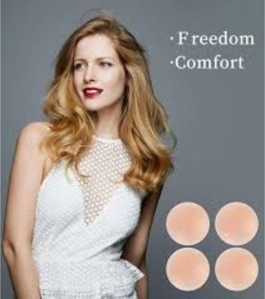 Women's & Girls Reusable Premium Nipple Cover with Storage Breast Nipple Shield Breast Nipple Shield