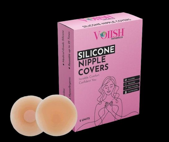 Reusable Silicone Pasties Ultra-Thin, Seamless Nipple Covers for Comfortable Breast Nipple Shield