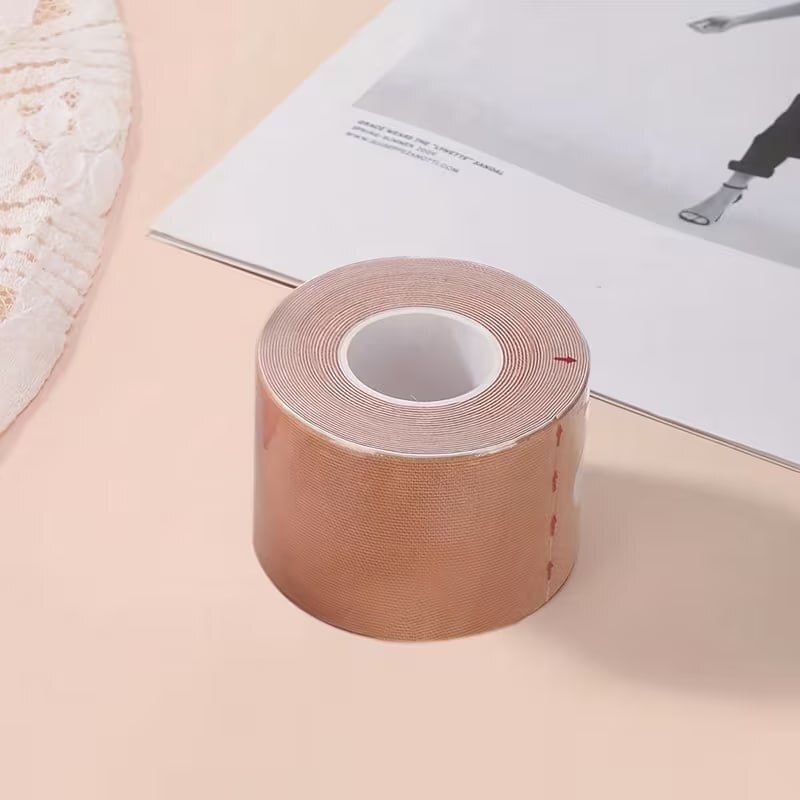 priemex Boobs Lift Tape for Women Skin Friendly Push Up Tape Breast Nipple Shield-picture-4