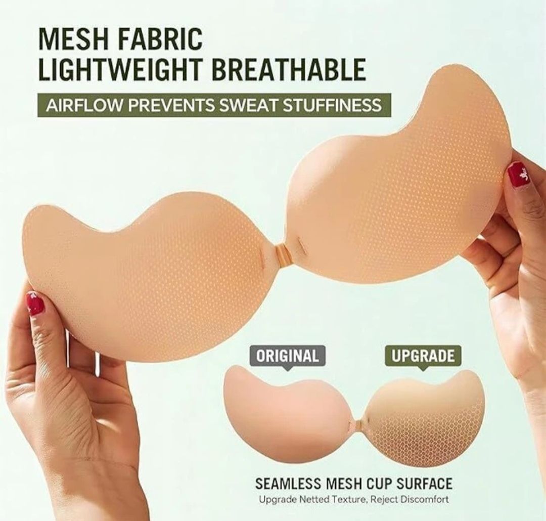 priemex Mango Shape Sticky Bra Seamless Invisible Lift & Support Bra Breast Nipple Shield-picture-6
