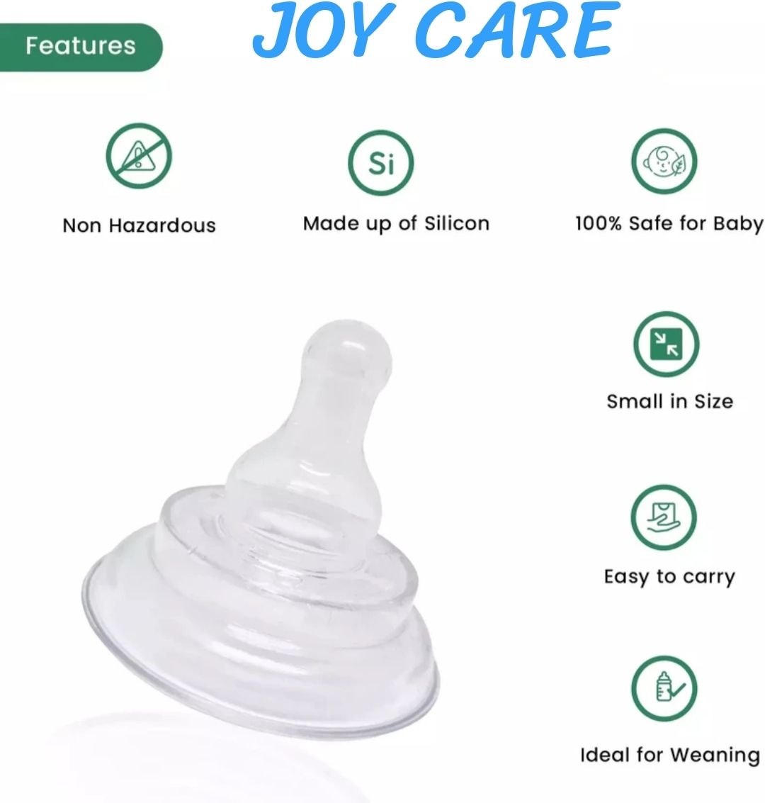 joy care Silicone Nipple Protector For Breast Feeding Mothers (Pack of 2 Breast Nipple Shield-picture-12