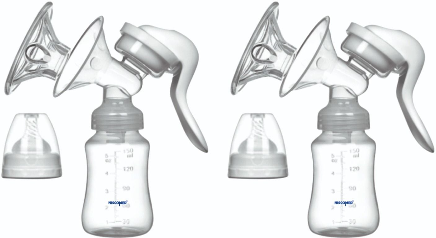 First Feed Manual Breast Pump Set pack of 2 for New Mothers - Manual-image-19