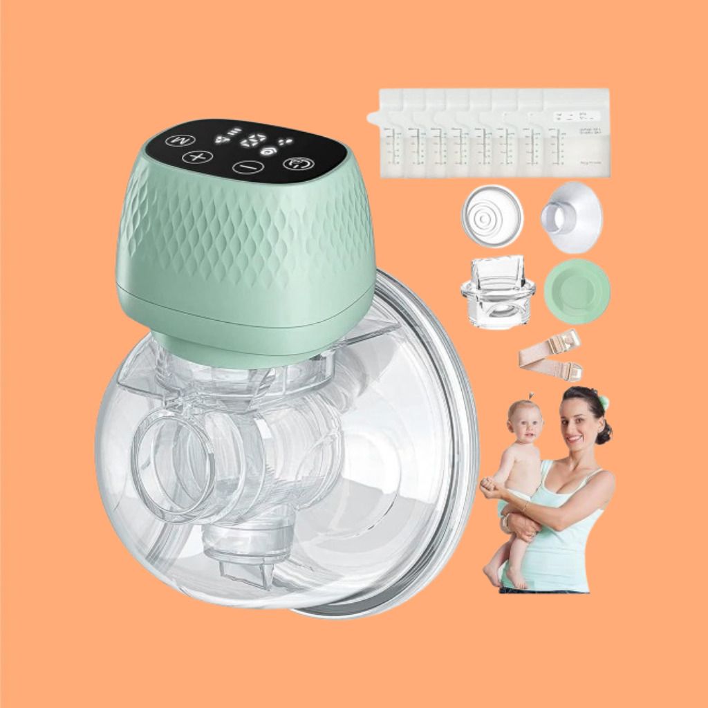 jashikumi LED Display Anti-Backflow Breastfeeding Pump - Electric-picture-12