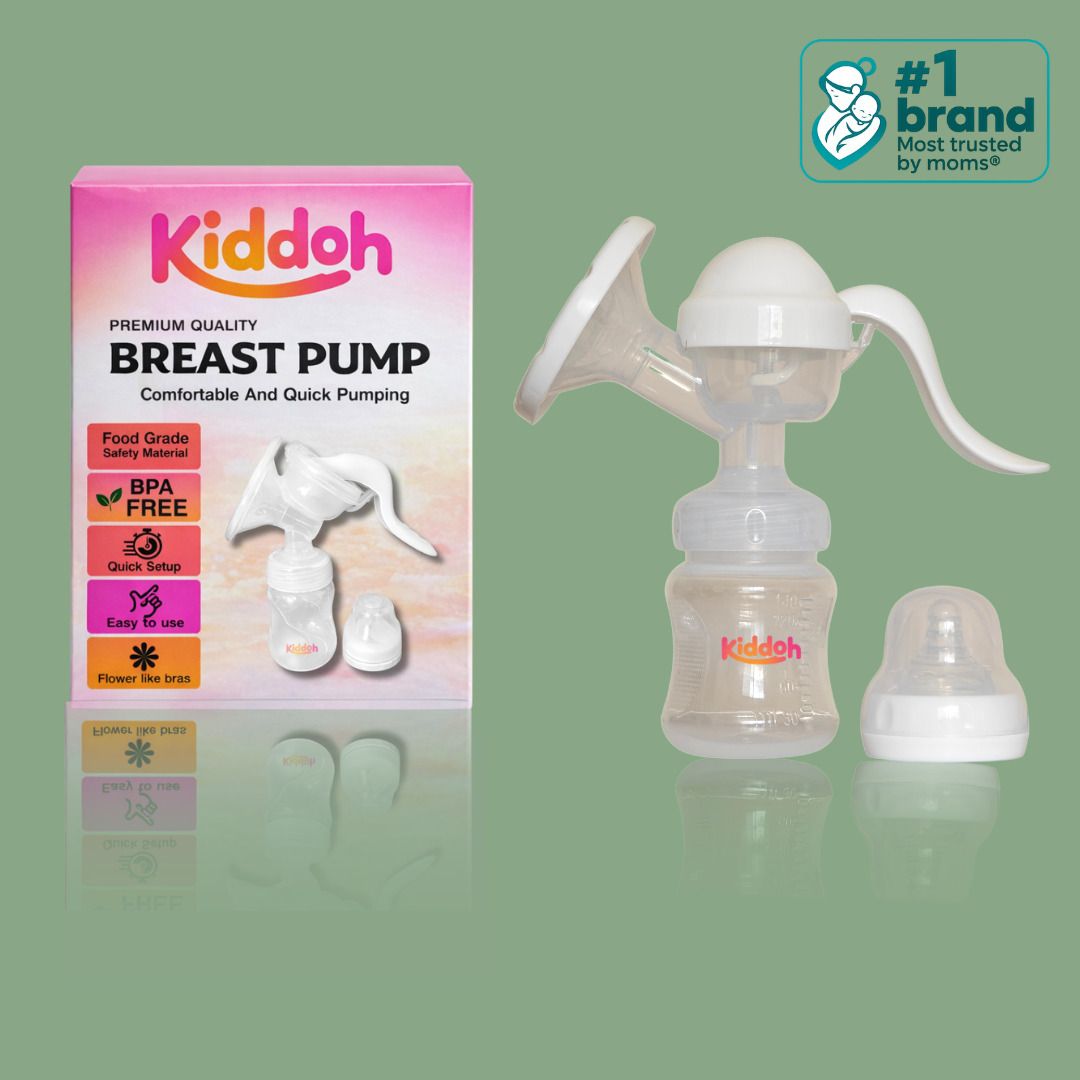 kiddoh Manual Pump Breast Pump Milk Pump Baby Feeding Manual Breast Pump - Manual-picture-6
