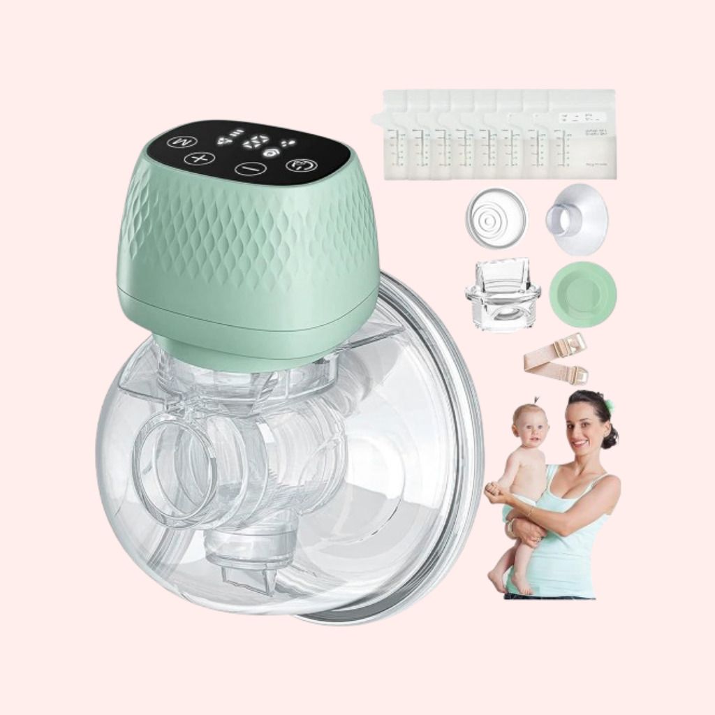 jashikumi Hands-Free Smart Wearable Electric Breast Pump - Electric-picture-13