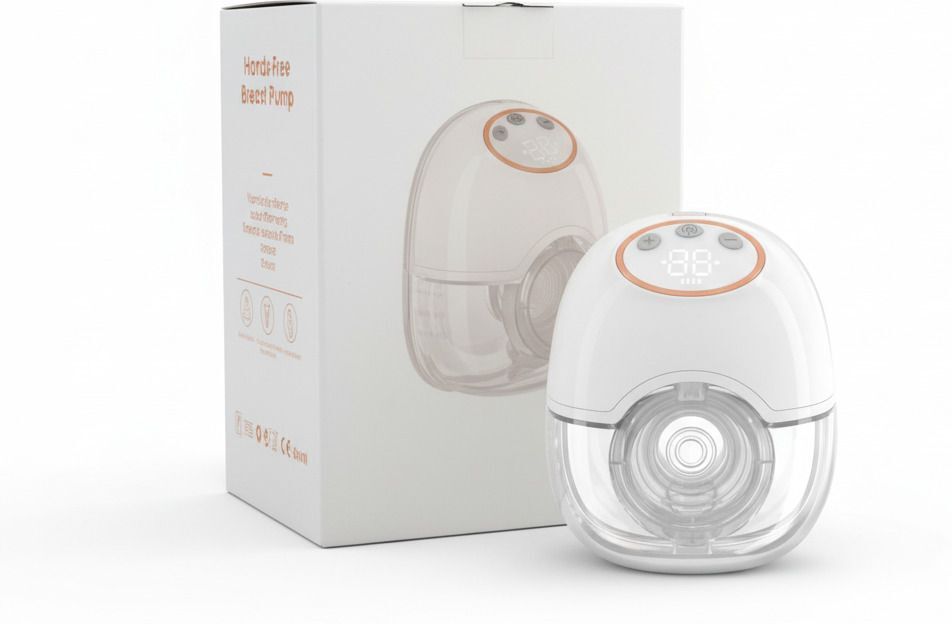 Hand free Round Breast Pump Electric_ - Electric-image-34