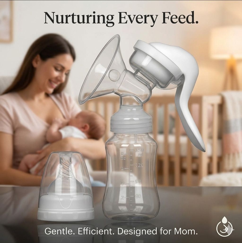 gorevizon opposed Manual Breast Pump with Silicone Cushion & Bottle - Manual-picture-14