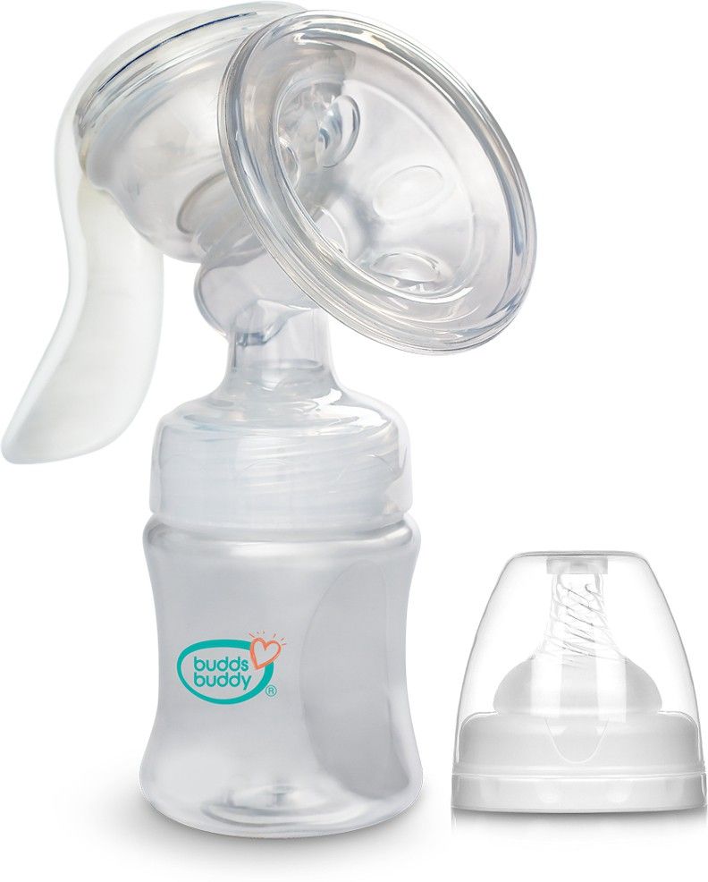 Premium BPA Free Advanced Manual Breast Pump Most Safe and Comfortable With Extra Baby Feeding Bottle- Manual-image-35