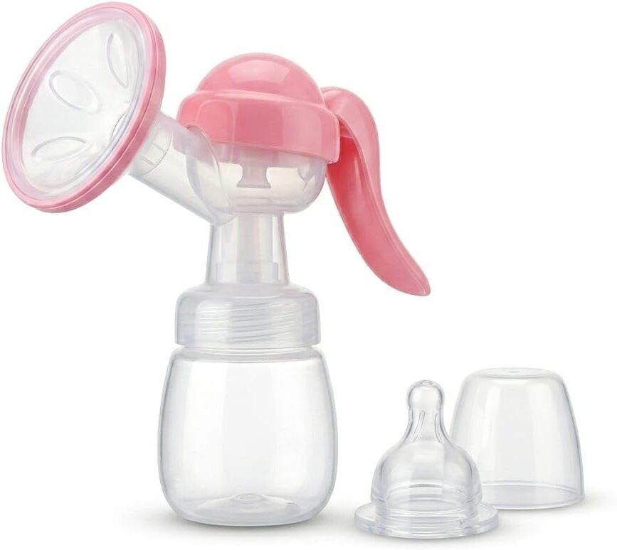 RMB-01 Manual Breast Pump with 180ml Feeding Bottle | Hand Pump for Mothers - Manual-image-24