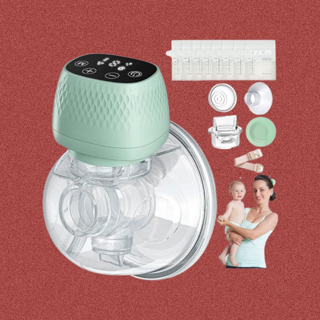 jashikumi Wearable Electric Breast Pump with LED Display - Electric-picture-48