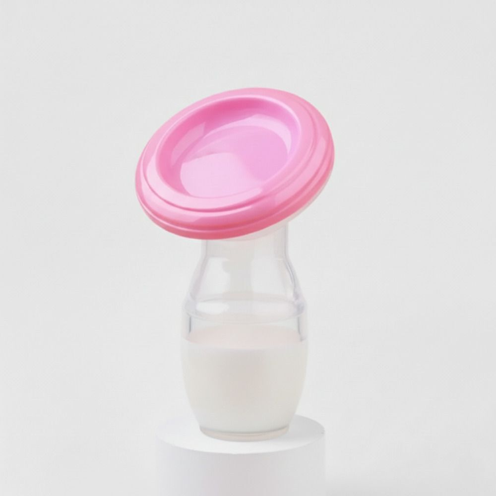 Silicone Breast Pump for Breastfeeding Mothers-90ml |100% Food Grade Manual - Manual-image-3