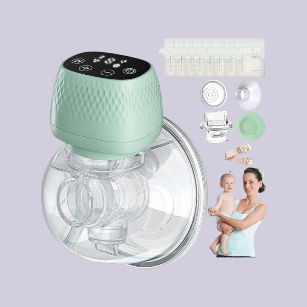 jashikumi Wearable Electric Breast Pump with LED Display - Electric-picture-4