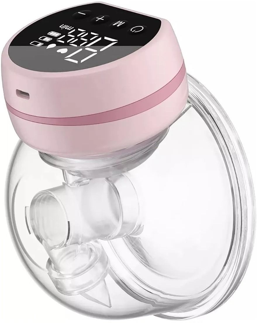 Wearable Electric Breast Pump with 3 Modes & 9 levels, with Rechargeable Battery - Electric