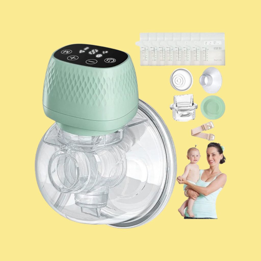jashikumi Hands-Free Smart Wearable Electric Breast Pump - Electric-picture-7