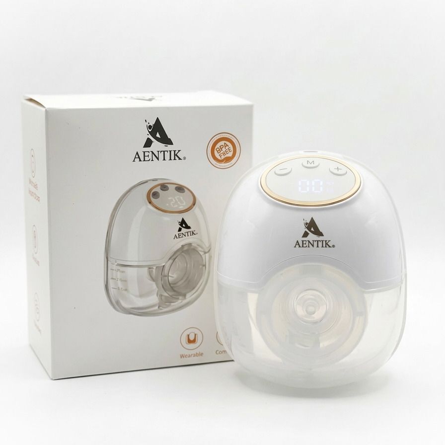 aentik Breast Pump Wearable - Hands Free Breast Pump - Electric-picture-5