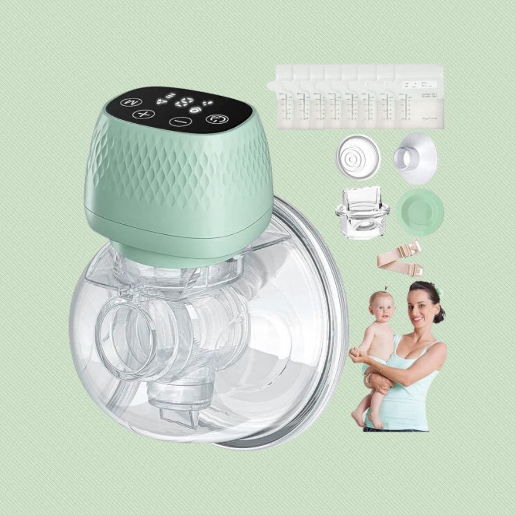 jashikumi Hands-Free Smart Wearable Electric Breast Pump - Electric-picture-47