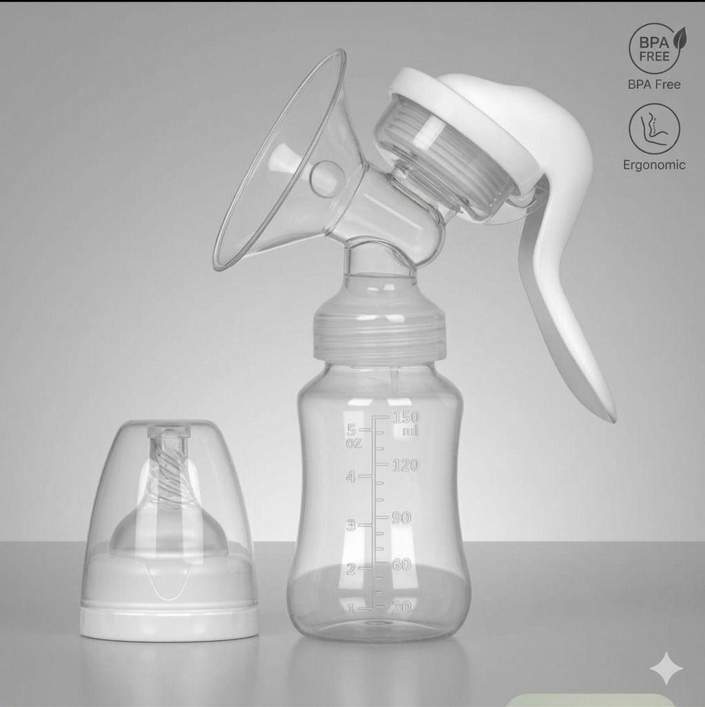 gorevizon opposed Manual Breast Pump with Silicone Cushion & Bottle - Manual-picture-28